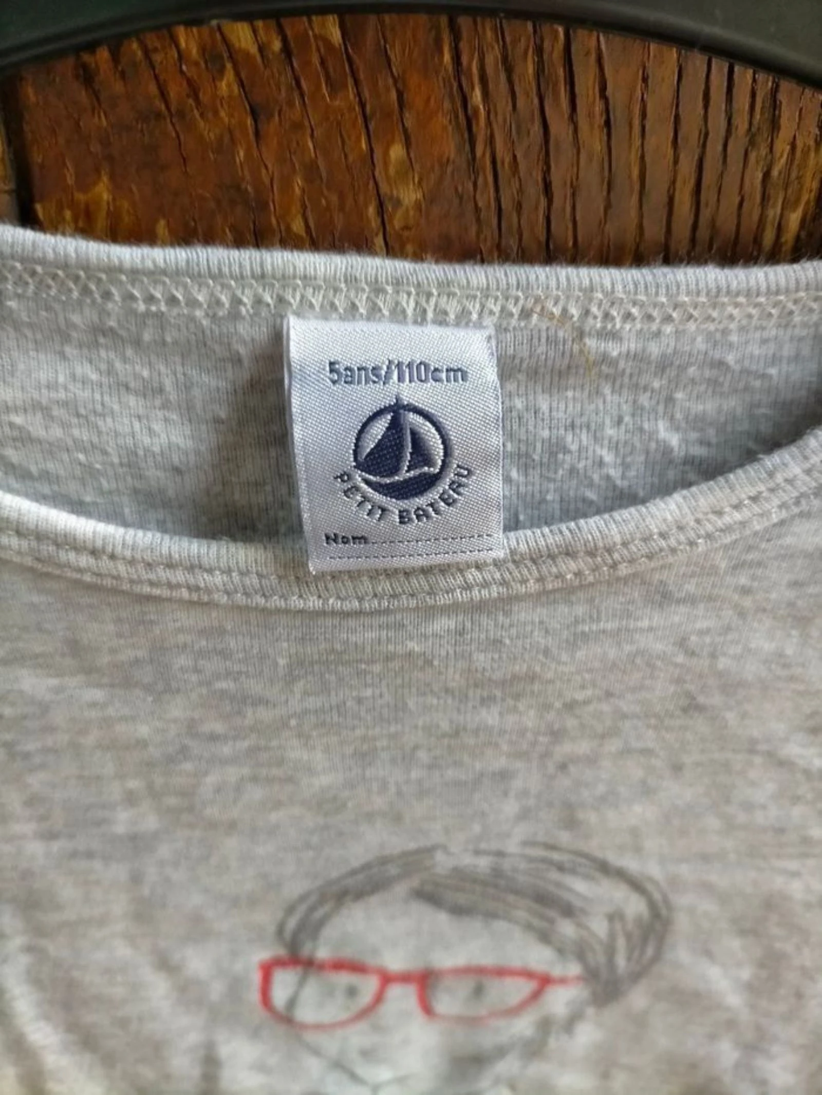Linda camiseta Petit bateau 5 anos – photo 2